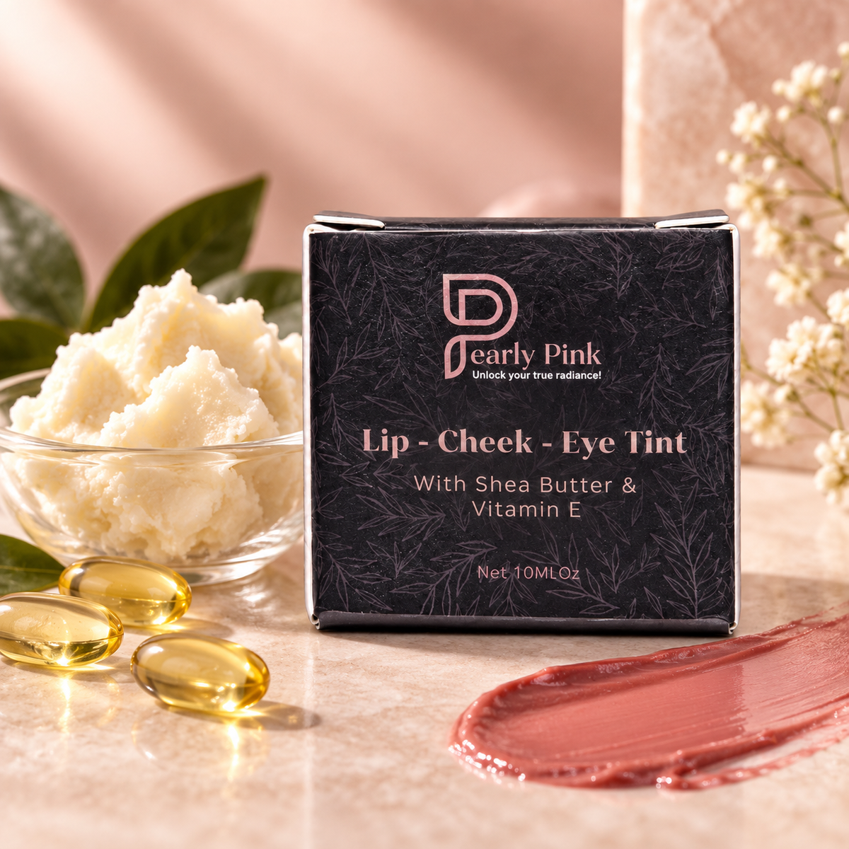 Lip-Cheek-Eye Tint